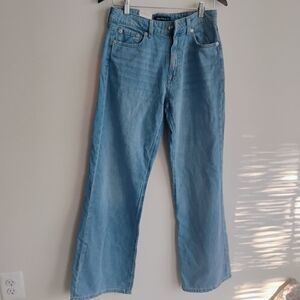 NWT Aeropostle Aero High Rise Waist Wide Leg Flare Vintage Inspired Jeans